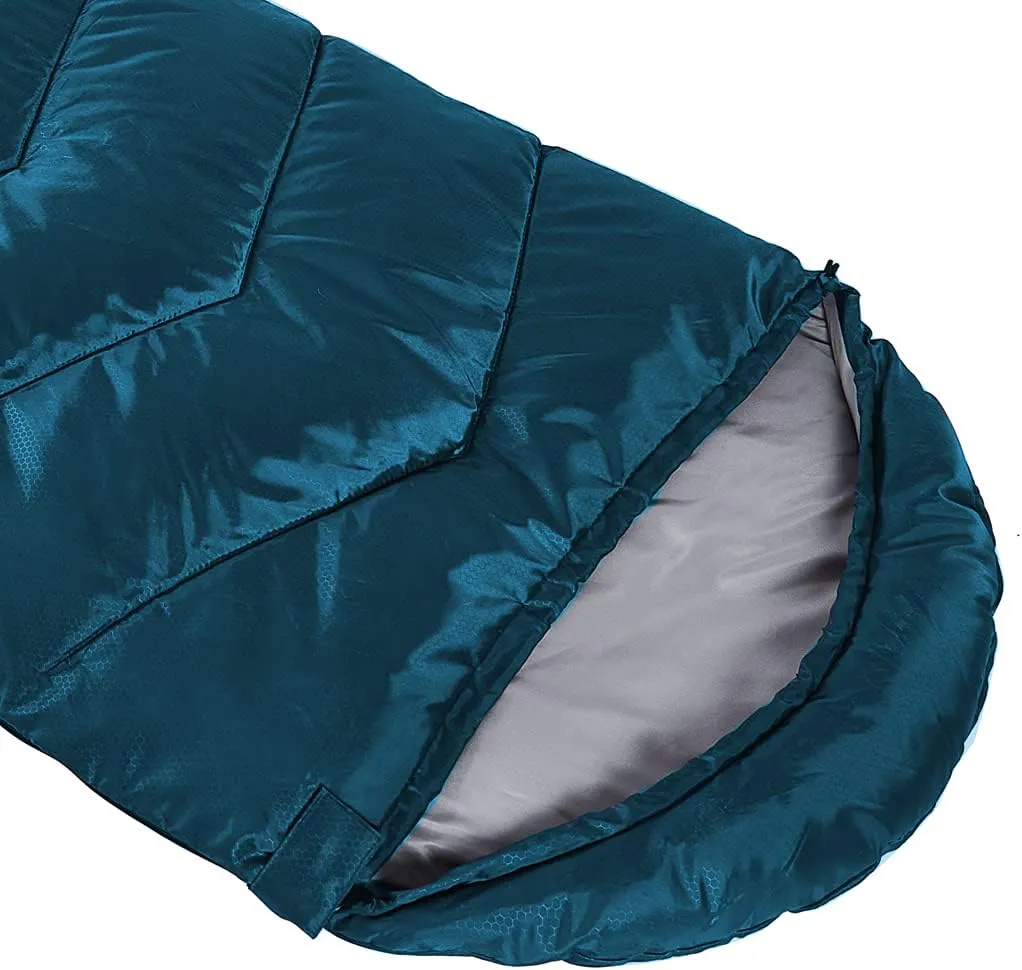 Sleeping Bag 4 Seasons Adults   Kids for Camping Hiking Trips Warm Cool Weather