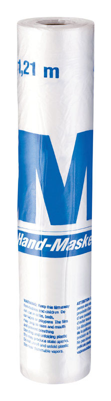 3M Hand-Masker 48 in. W X 180 ft. L X 0.35 mil Plastic Masking Film 1 pk