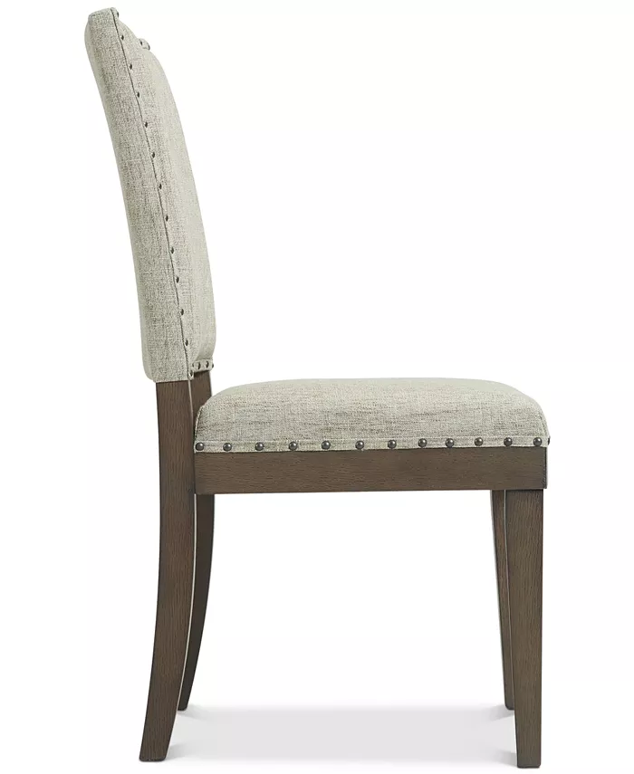 Furniture Parker Mocha Upholstered Side Chair