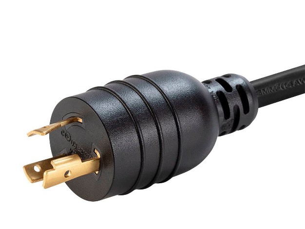 Monoprice Heavy Duty Extension Cord 6 Feet Black Nema L6 20p To Iec 60320 C19 For Computers Servers Monitors To A Pdu Or Ups In Data Center