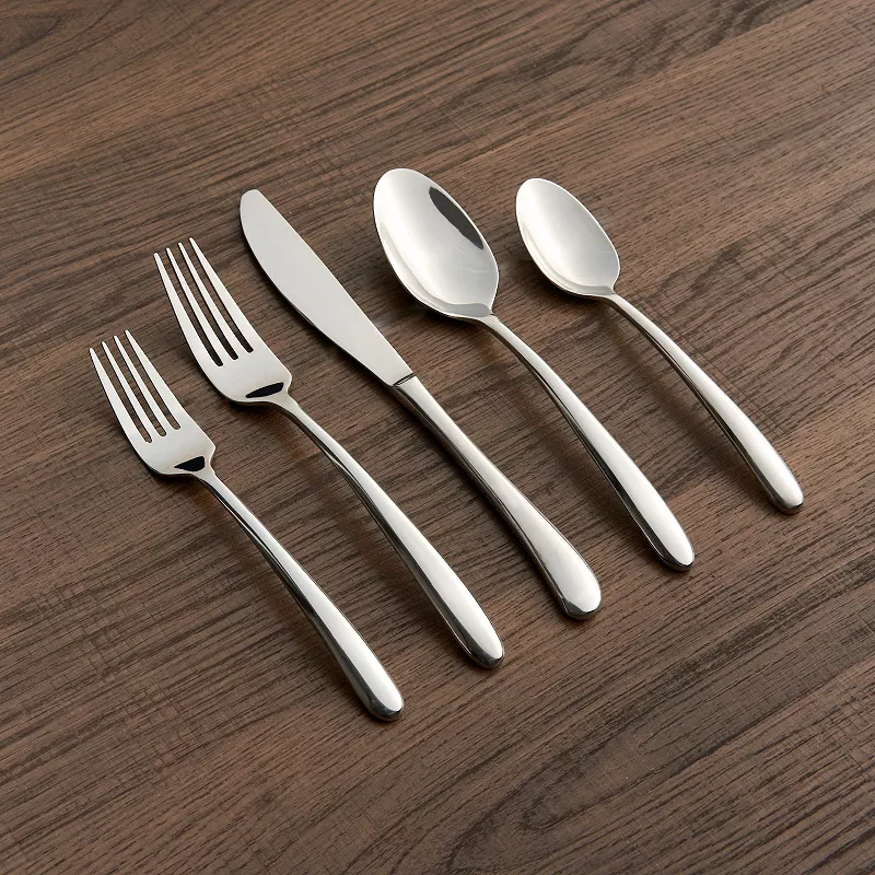 Cambridge Jude Mirror 45-pc. Flatware Set