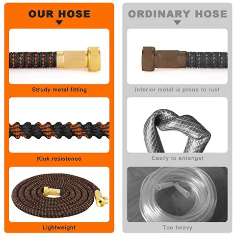 Red Expandable Hose Summer Supplies EU Popular Eco friendly TPE Inner Tube Economy Hose for Watering