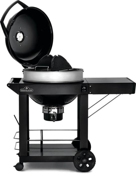 Napoleon Bbq PRO22KCART3 Professional 22 Charcoal Cart 22-Inch Kettle Grill With Cart , Charcoal, Black