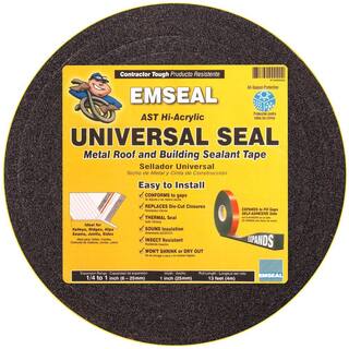 Universal Seal 1 in. x 1 in. x 12 ft. Impregnated Expanding Open-Cell Foam Sealant Tape HD-ASR-25-25-04