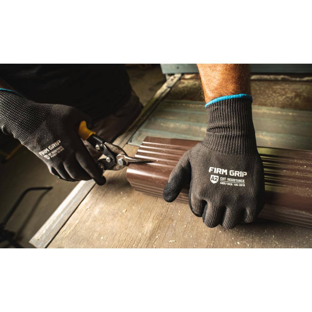 FIRM GRIP Large ANSI A2 Cut Resistant Work Gloves 63862-050