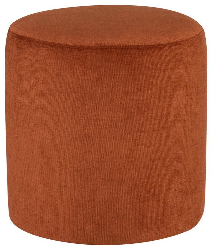 Robin Terracotta Ottoman Sofa   Contemporary   Footstools And Ottomans   by Nuevo  Houzz