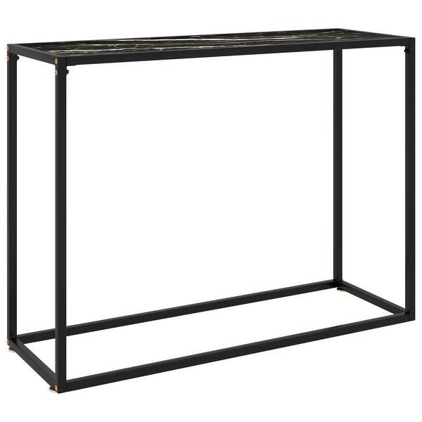 Console Table Black 39.4