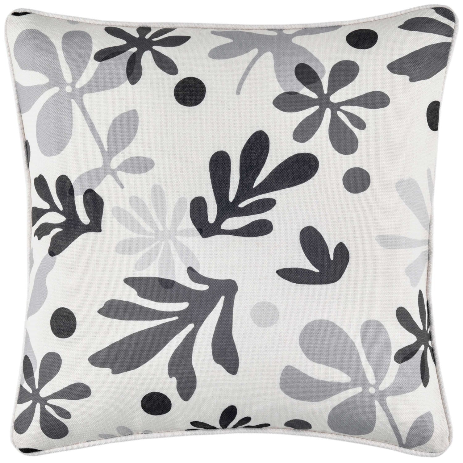 Henri Grey Indoor/Outdoor Decorative Pillow