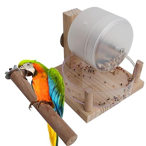 Parakeet Food Container | Bird Parrot Dispenser Food Feeder Bowls - Reusable Parakeet Cage Accessori