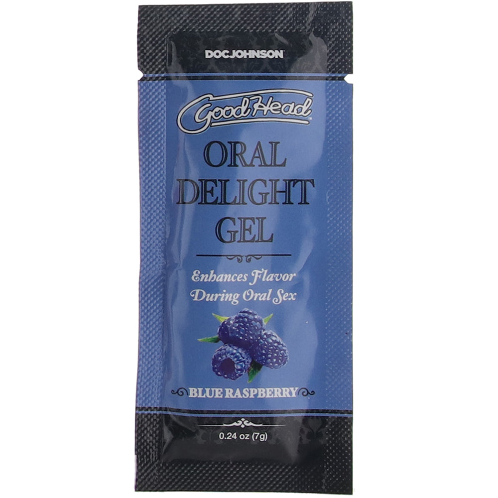 GoodHead Oral Delight Gel .24oz in Blue Raspberry