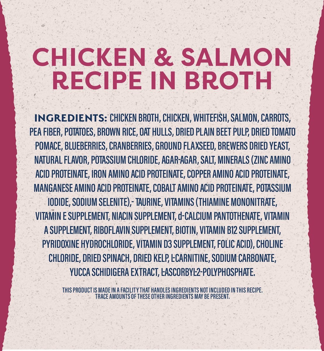 Natural Balance Original Ultra Fat Dogs Chicken and Salmon Recipe in Broth Wet Dog Food