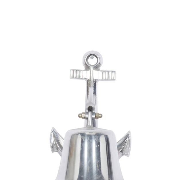 Coastal Aluminum Nautical Wall Decor Silver Olivia amp May