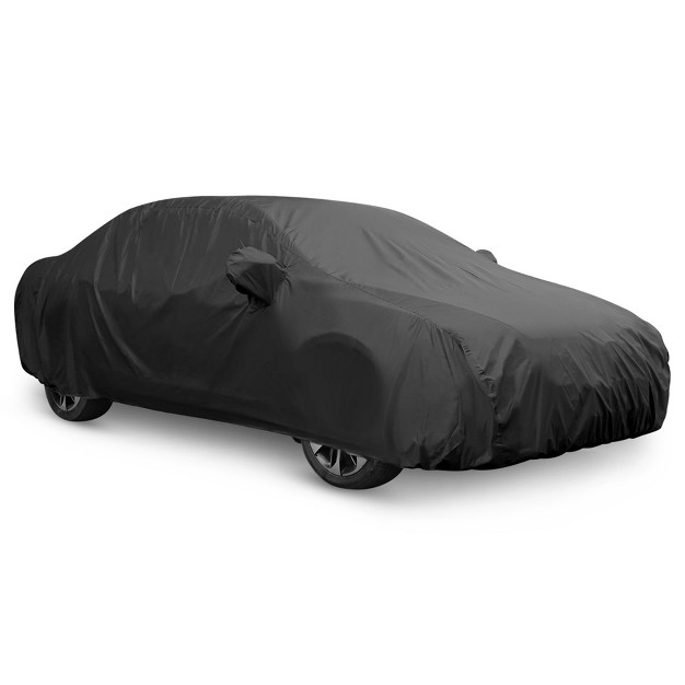 Unique Bargains Breathable Snowproof Waterproof Car Cover W Mirror Pocket