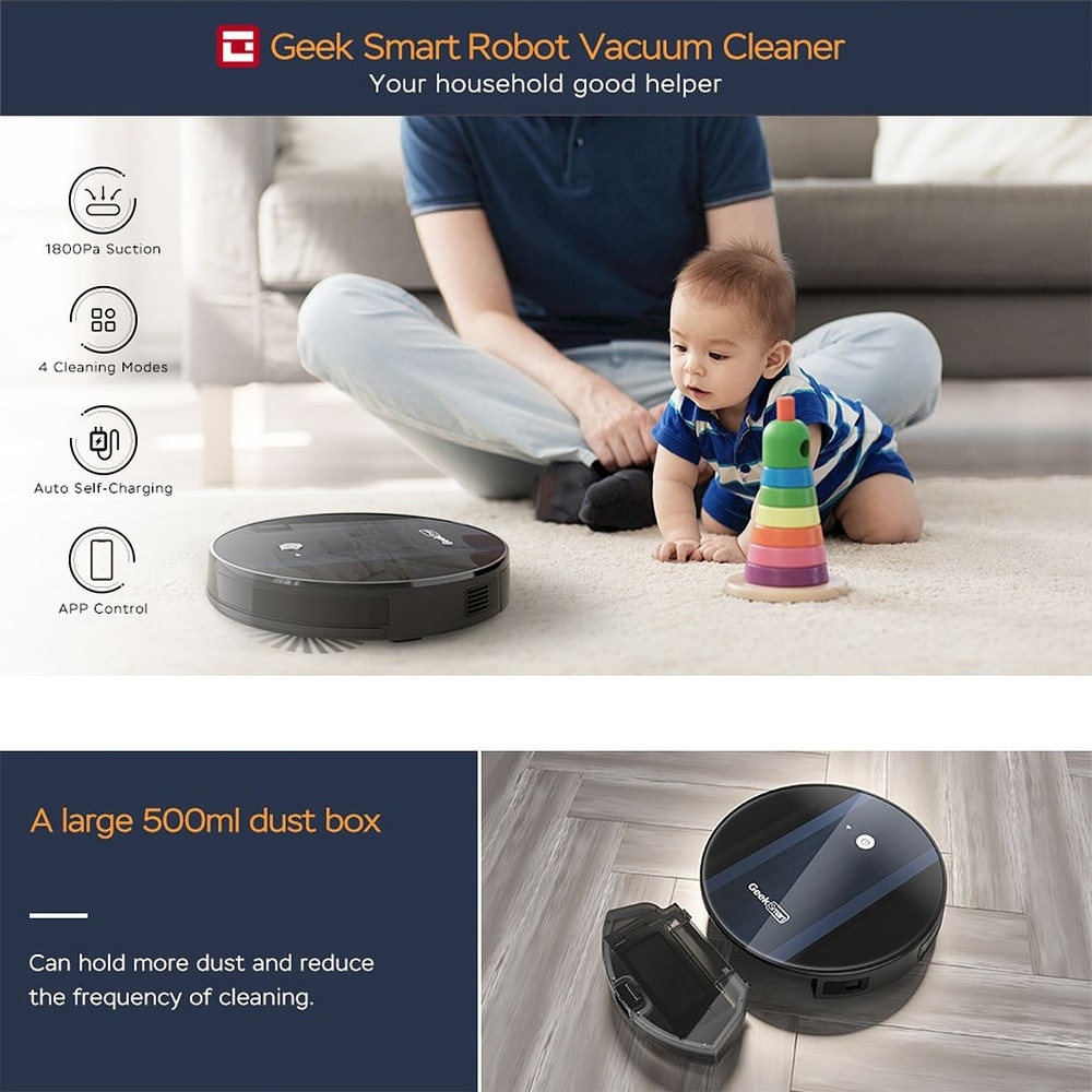 Robot G6 Wi Fi / APP Connected Multi Surface Cleaning Vacuum