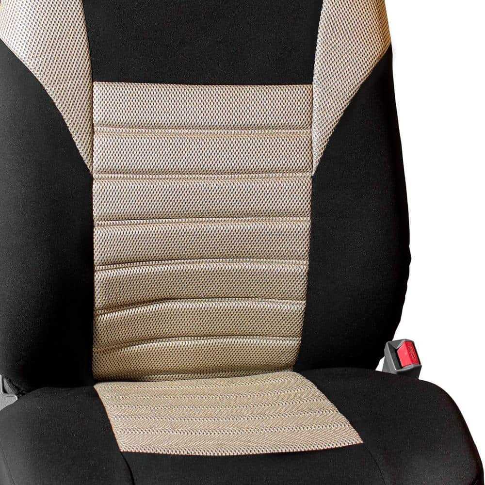 FH Group Premium 3D Air Mesh 47 in. x 23 in. x 1 in. Seat Covers DMFB068102BEIGE