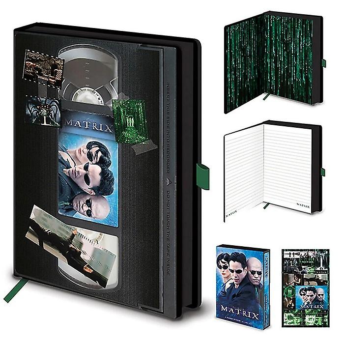 Matrix VHS A5 Notebook