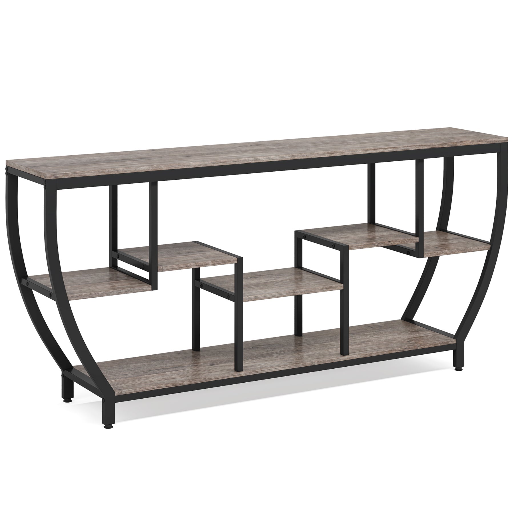 Industrial Console Table, 70.9