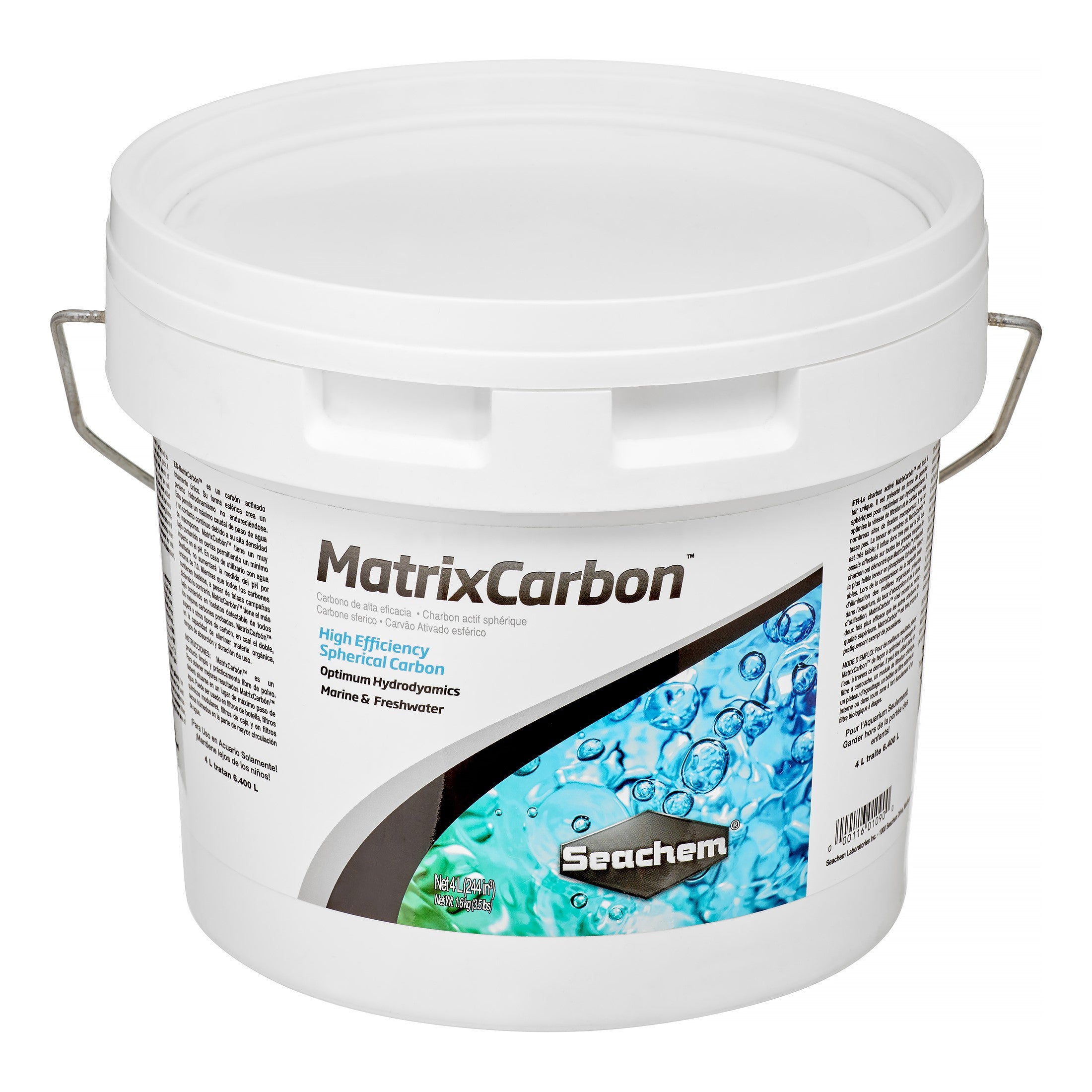 Seachem Matrix Carbon Fish and Aquatic Life Filtration Media， 135.2 Oz