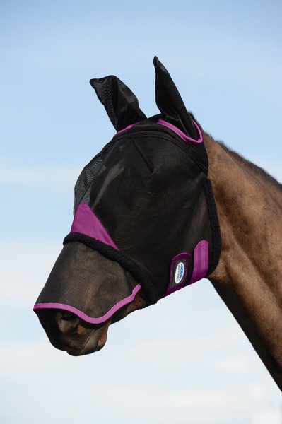 WeatherBeeta Comfitec Durable Mesh Horse Mask with Ears and Nose