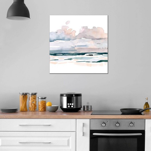 Soft Coastal Abstract Ii By Emma Scarvey Unframed Wall Canvas Icanvas