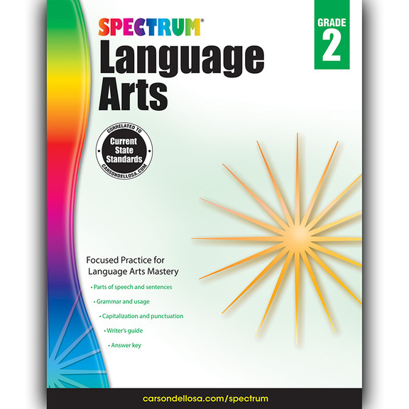 Carson Dellosa CD 704589 Spectrum Language Arts Gr...