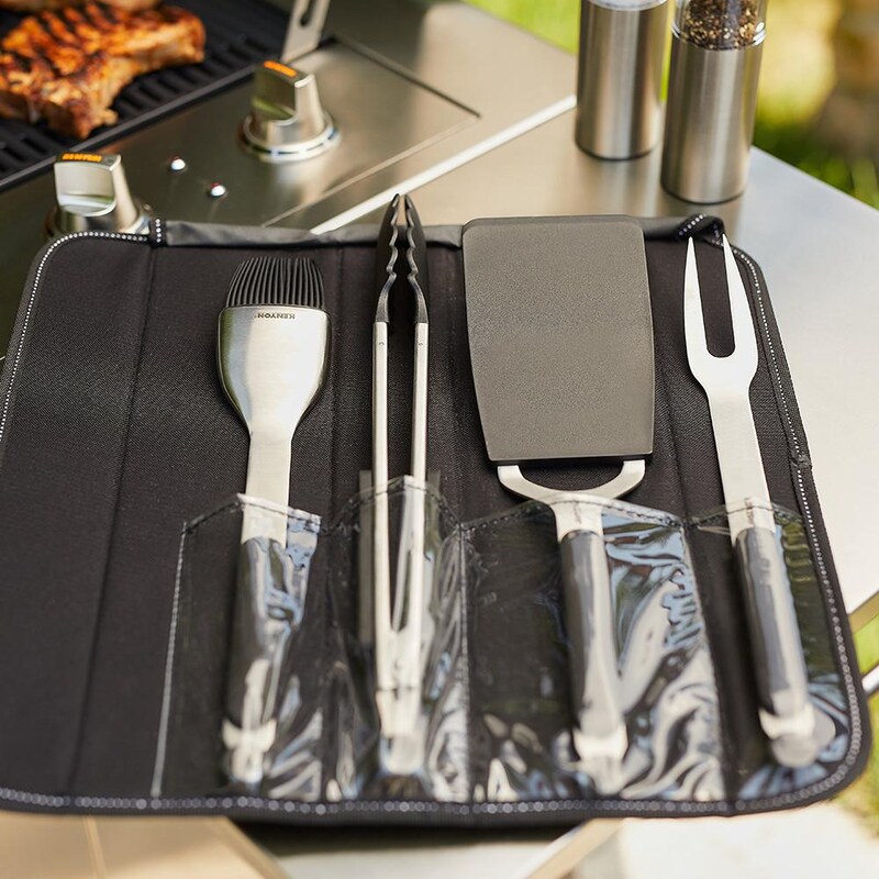 Kenyon All Seasons 4 Piece Grill Utensil Set