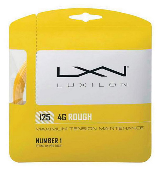 Luxilon WRZ997114 4G Rough 125 16L (Gold)