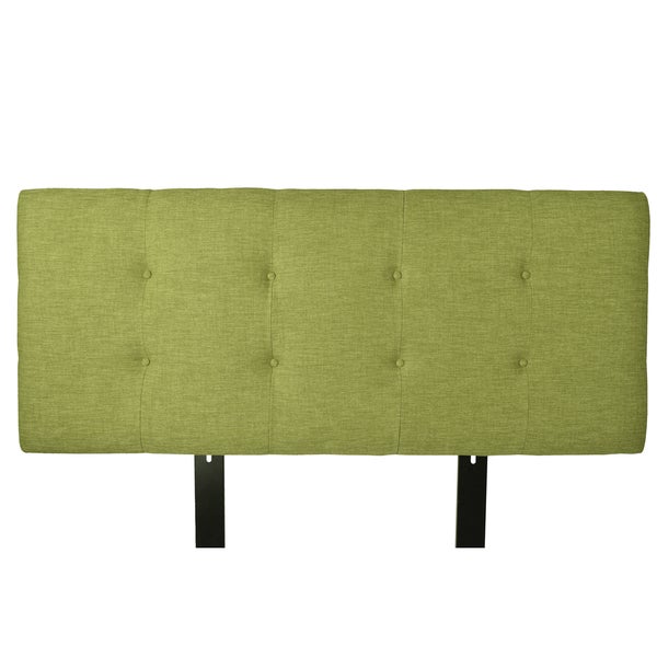 MJL Furniture Ali Button Tufted Key Largo Grass Upholstered Headboard - - 10856123