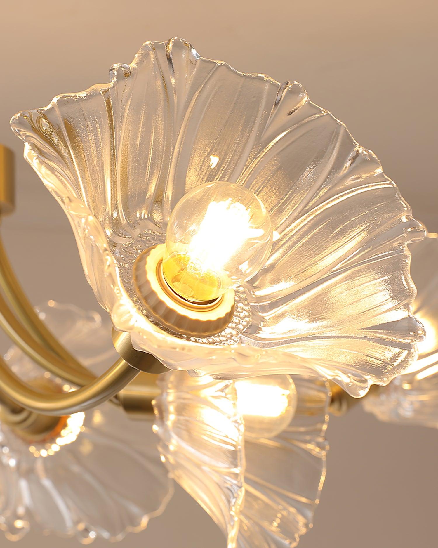 Kalin Flower Glass Ceiling Lamp