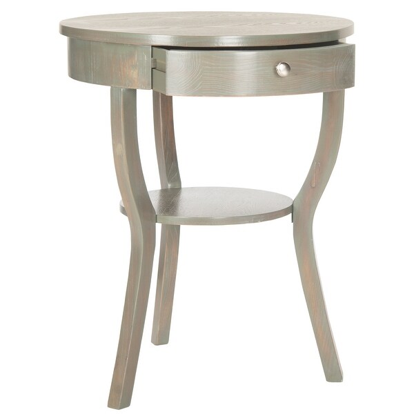 SAFAVIEH Kendra Ash Grey End Table - 22