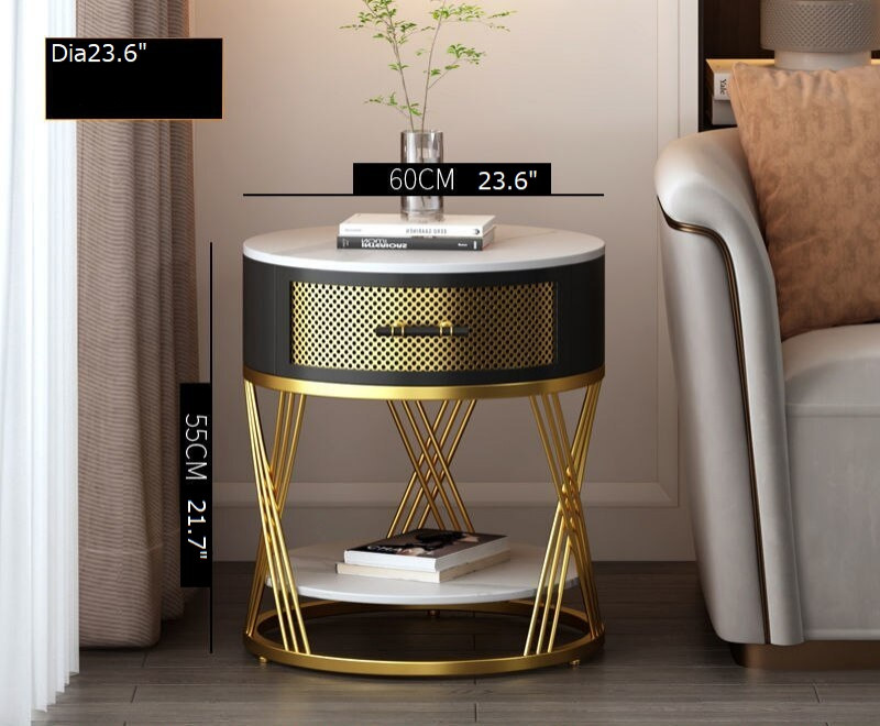 Creative Nordic Bedside Round Coffee Table   Contemporary   Coffee Tables   by Miron Demid LLC  Houzz