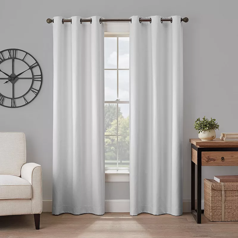 eclipse Gabriella Absolute Zero 100% Blackout 1-Panel Window Curtain