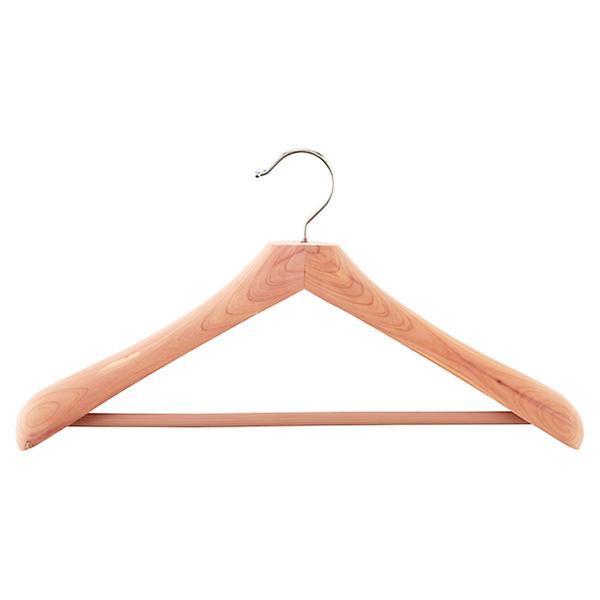 Superior Cedar Coat Hanger with Trouser Bar