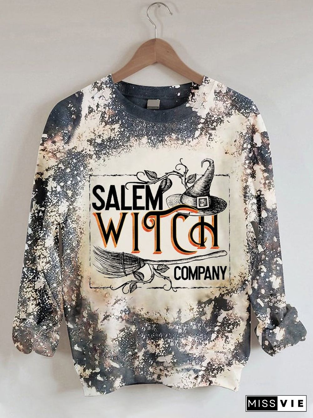 Women's Salem Witch Company Print Sweatshirt