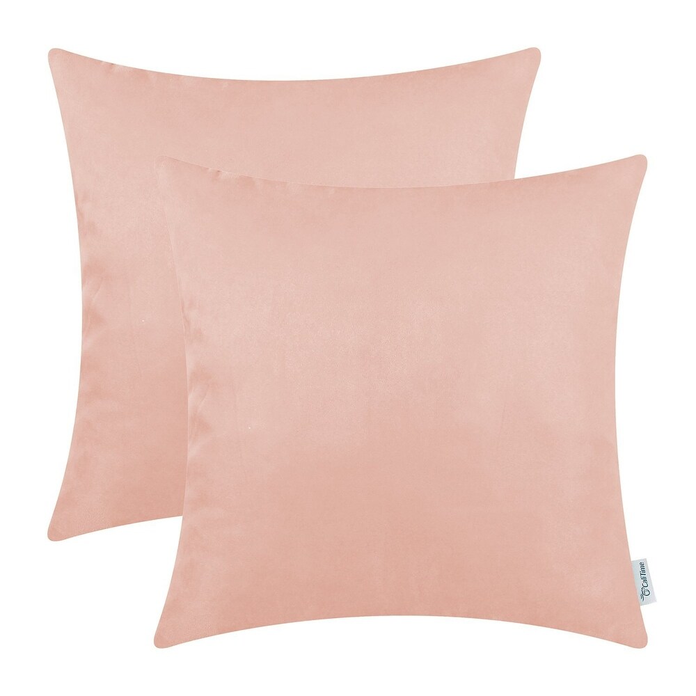 Throw Pillow Covers Cases Dusty Pink