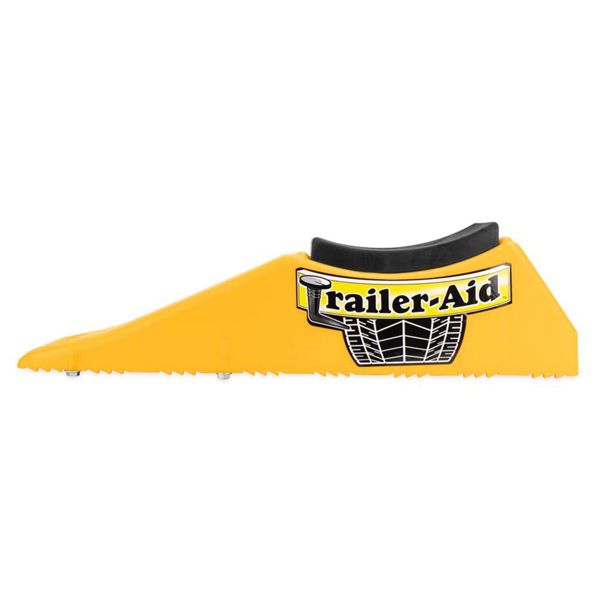 Camco Trailer Aid PLUS Tandem Trailer Tire Changing Ramp with  5.5 Lift, Yellow