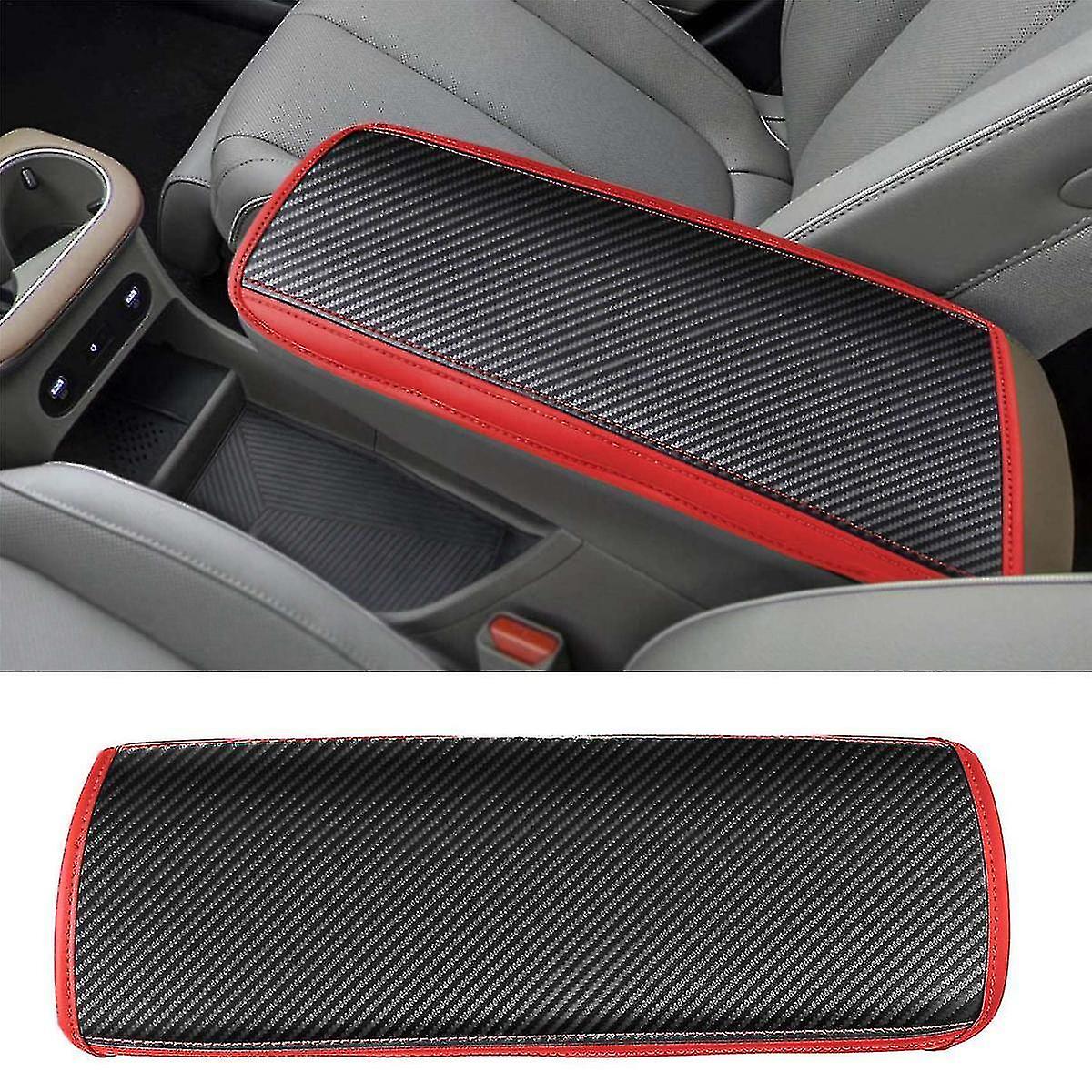 Car Armrest Box Cover For Aini 5 Ioniq 2022+ Central Control Armrest Pad Protection Cover Red