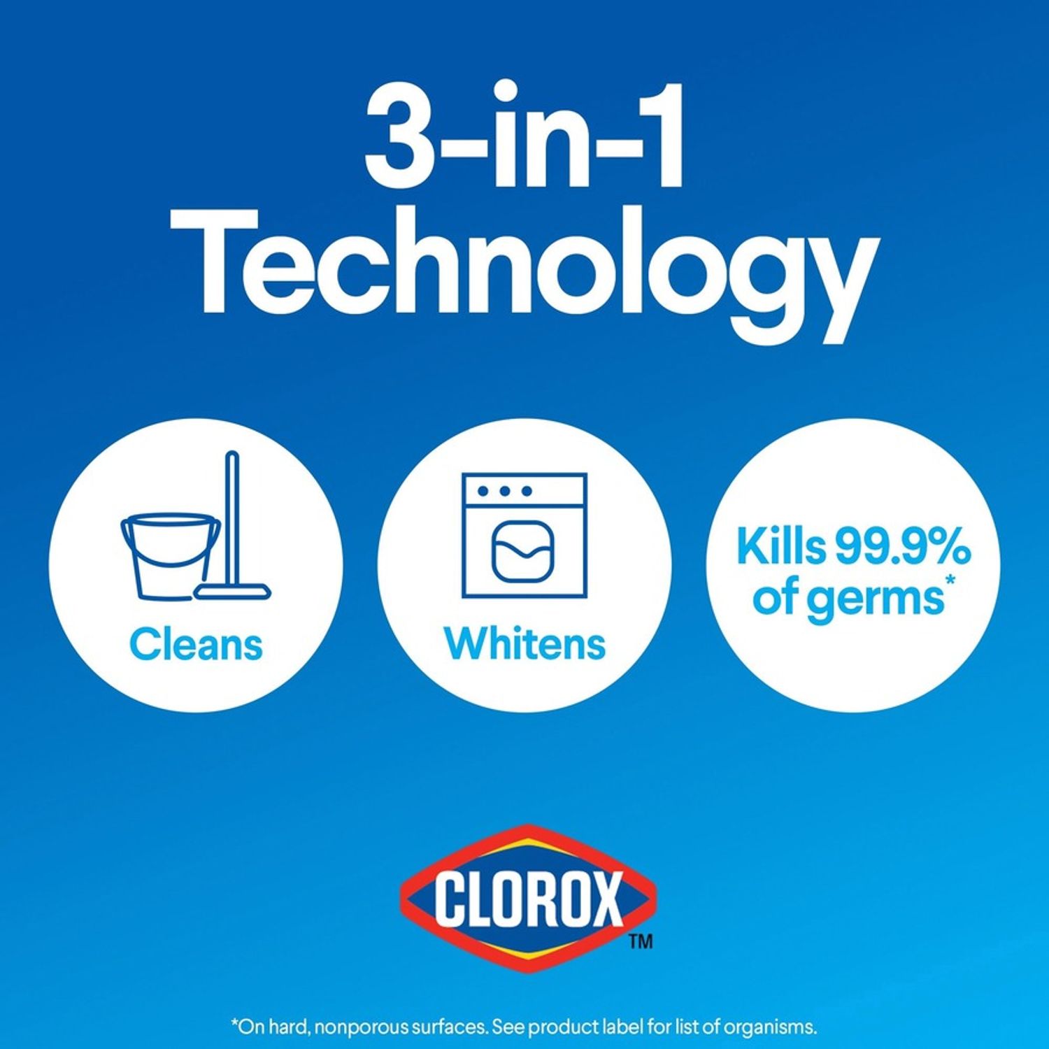 Disinfecting Bleach - Regular by The Clorox Company CLO32260CT