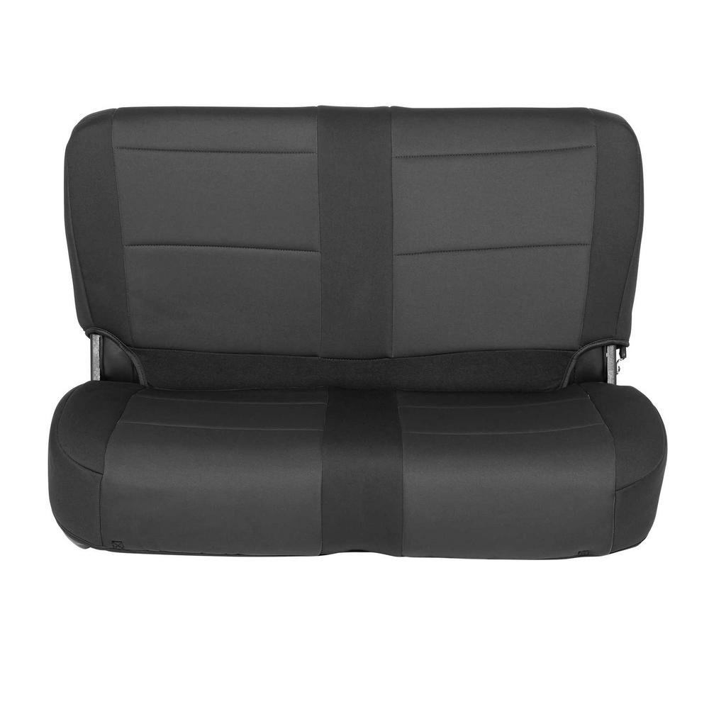 Smittybilt Neoprene Front and Rear Seat Cover Kit (Black) - 471001