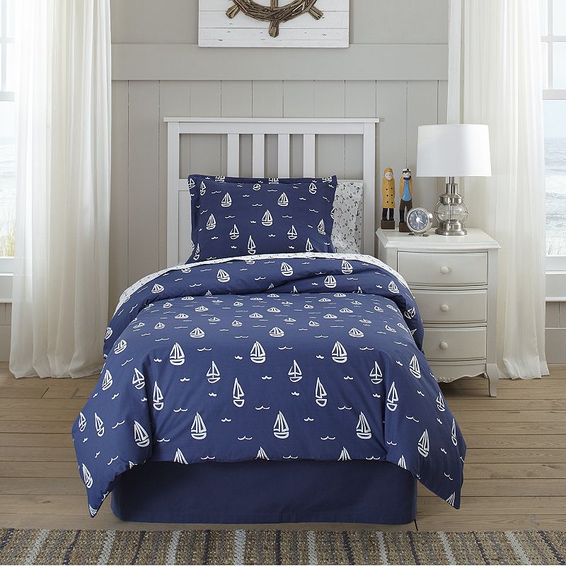 Lullabye Bedding Away At Sea Duvet Cover Set