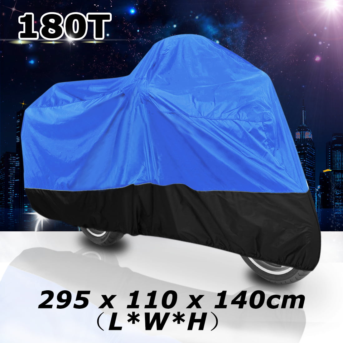 XXXL 180T Motorcycle Cover Waterproof For Harley Davidson Electra Glide Ultra Classic FLHTCU