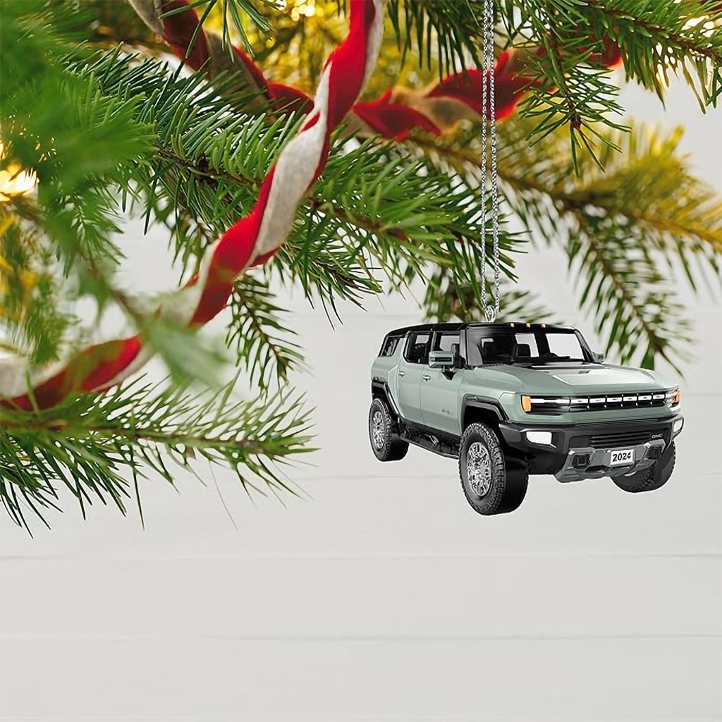 Hallmark  2023 Keepsake Ornament 2024 GMC Hummer EV 2023 Metal