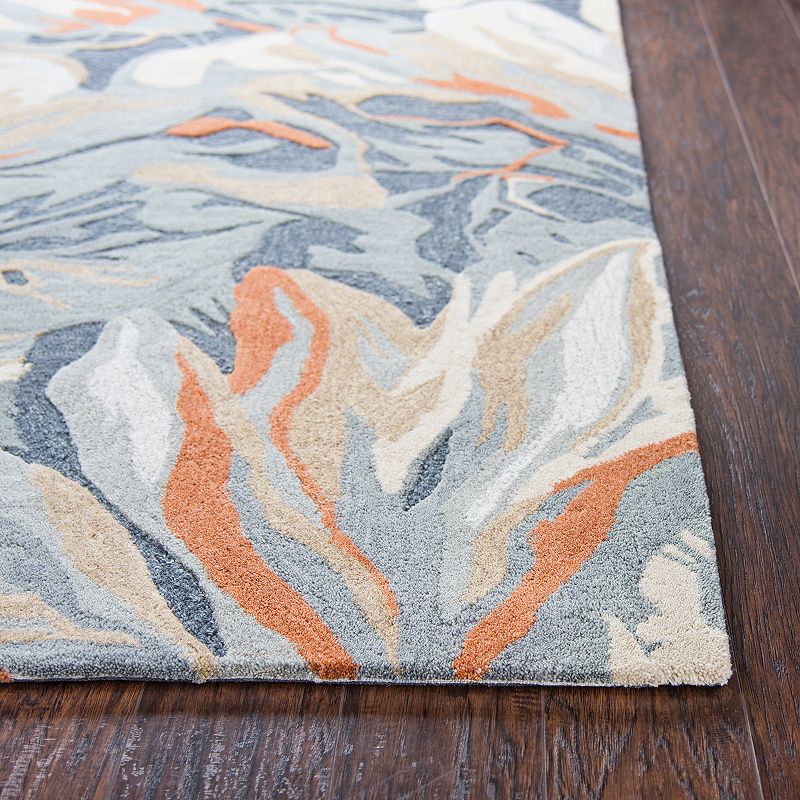 Alora Decor Lapis Caleb Wool Blend Rug