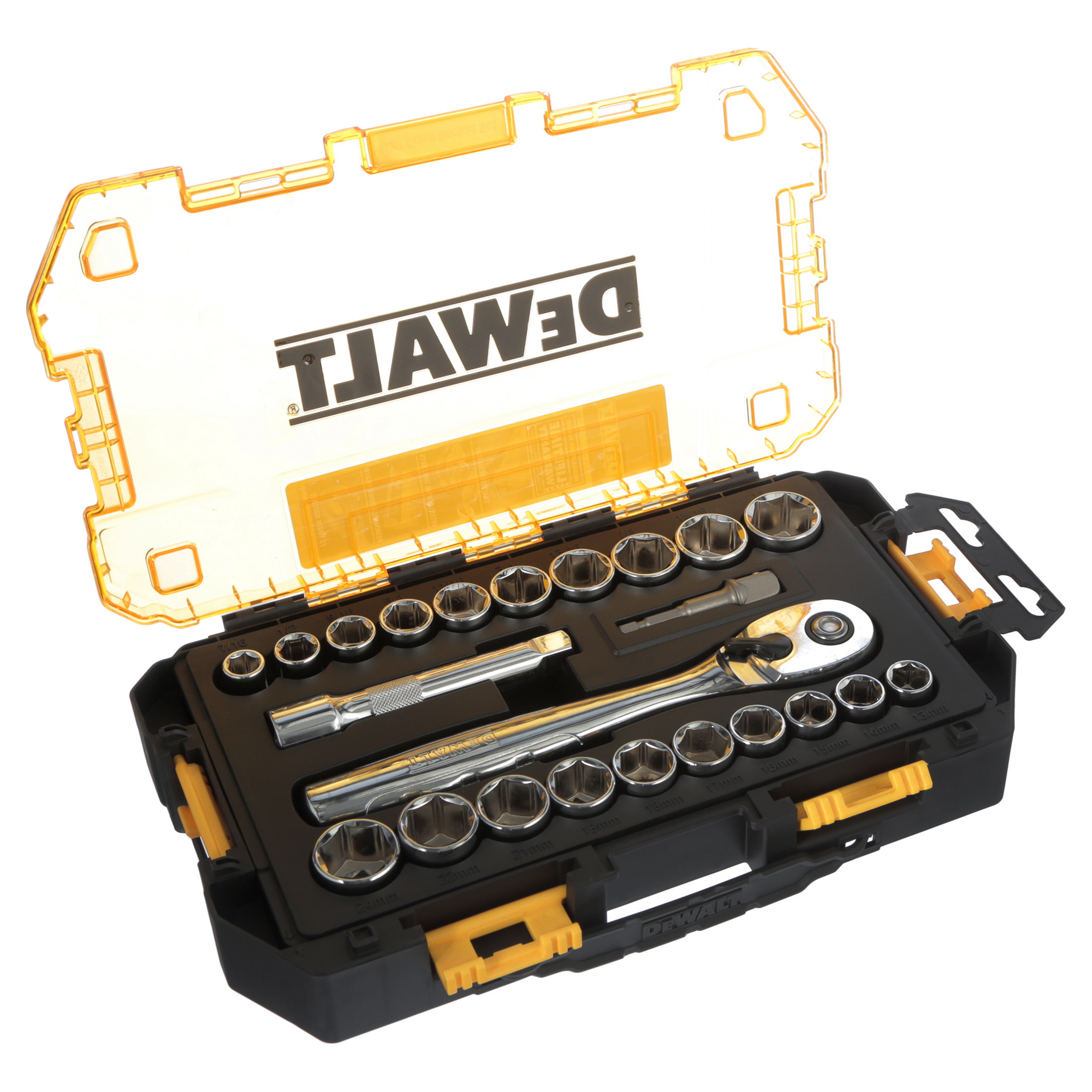 DW Tough Box Tool Kit， 1/2