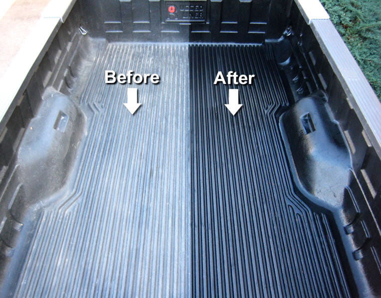 Forever BLACK Truck Bed Liner Gel w/ foam applicator