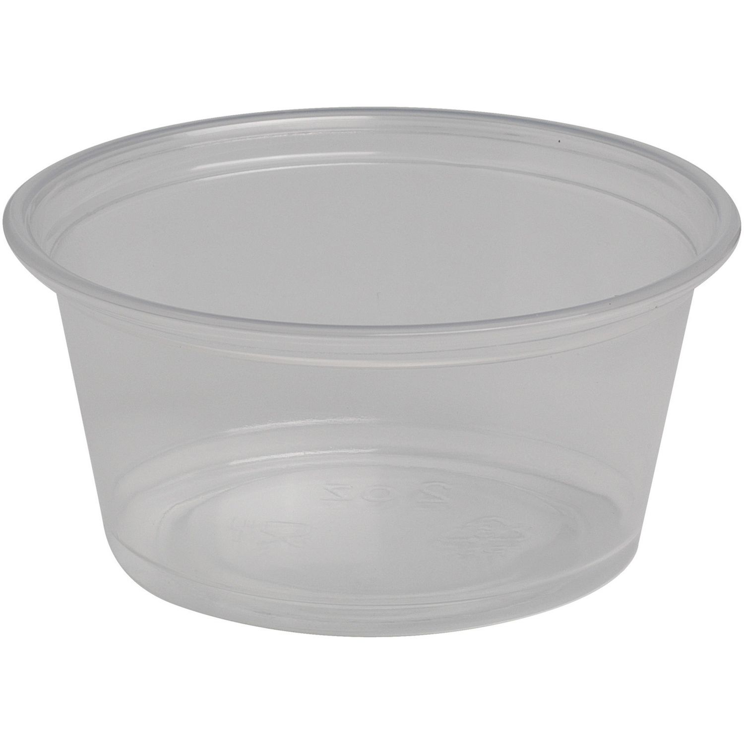 Portion Cup Lids by GP Pro by Georgia Pacific Corp. DXEPP20CLEAR