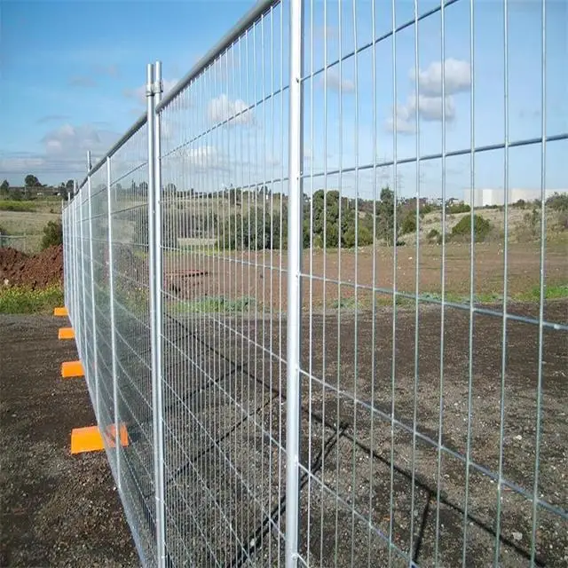 High quality construction site Australia temporary fence panel for construction building safe fence panel