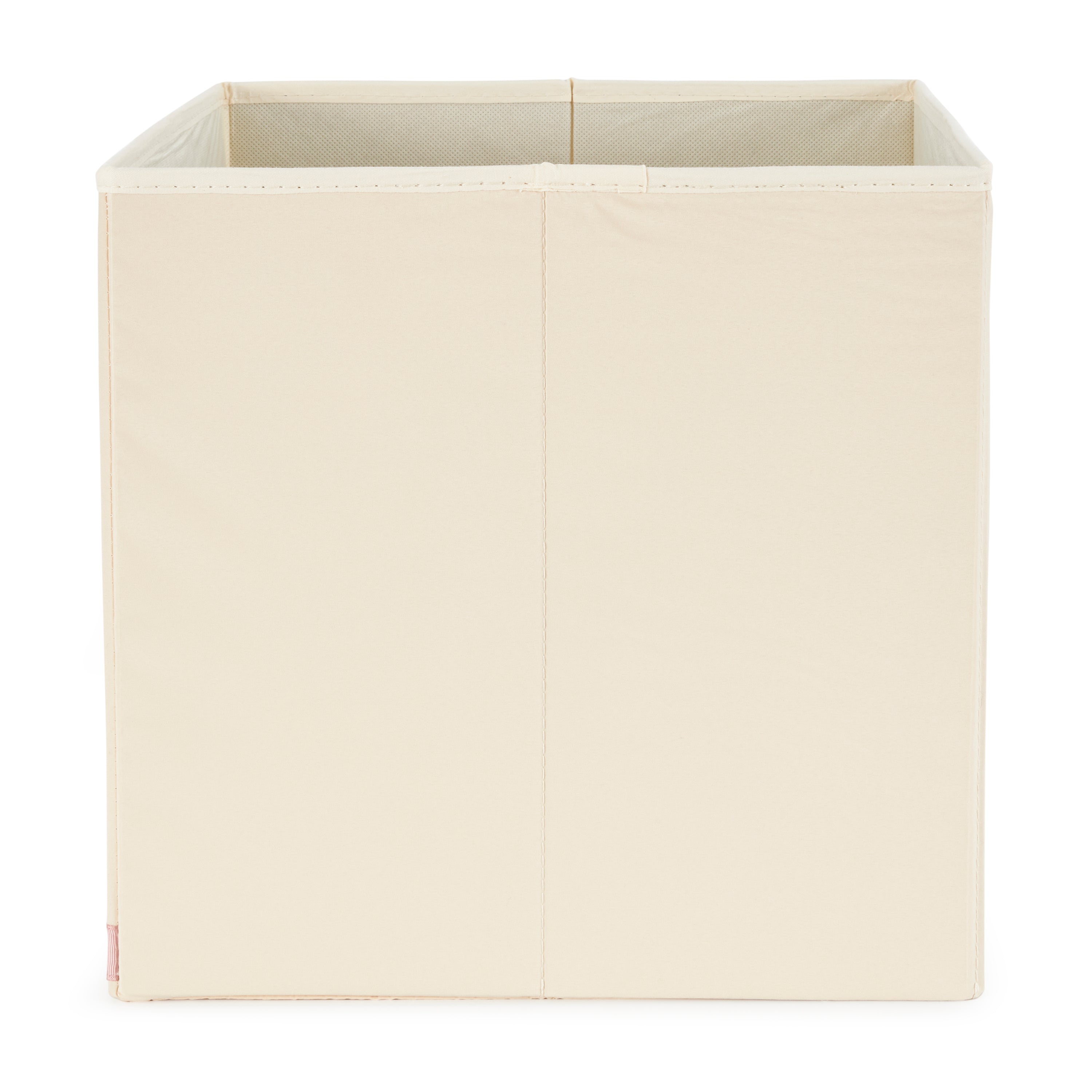 3 Sprouts Kids Childrens Foldable Fabric Storage Cube Bin Box, Sheep (2 Pack)