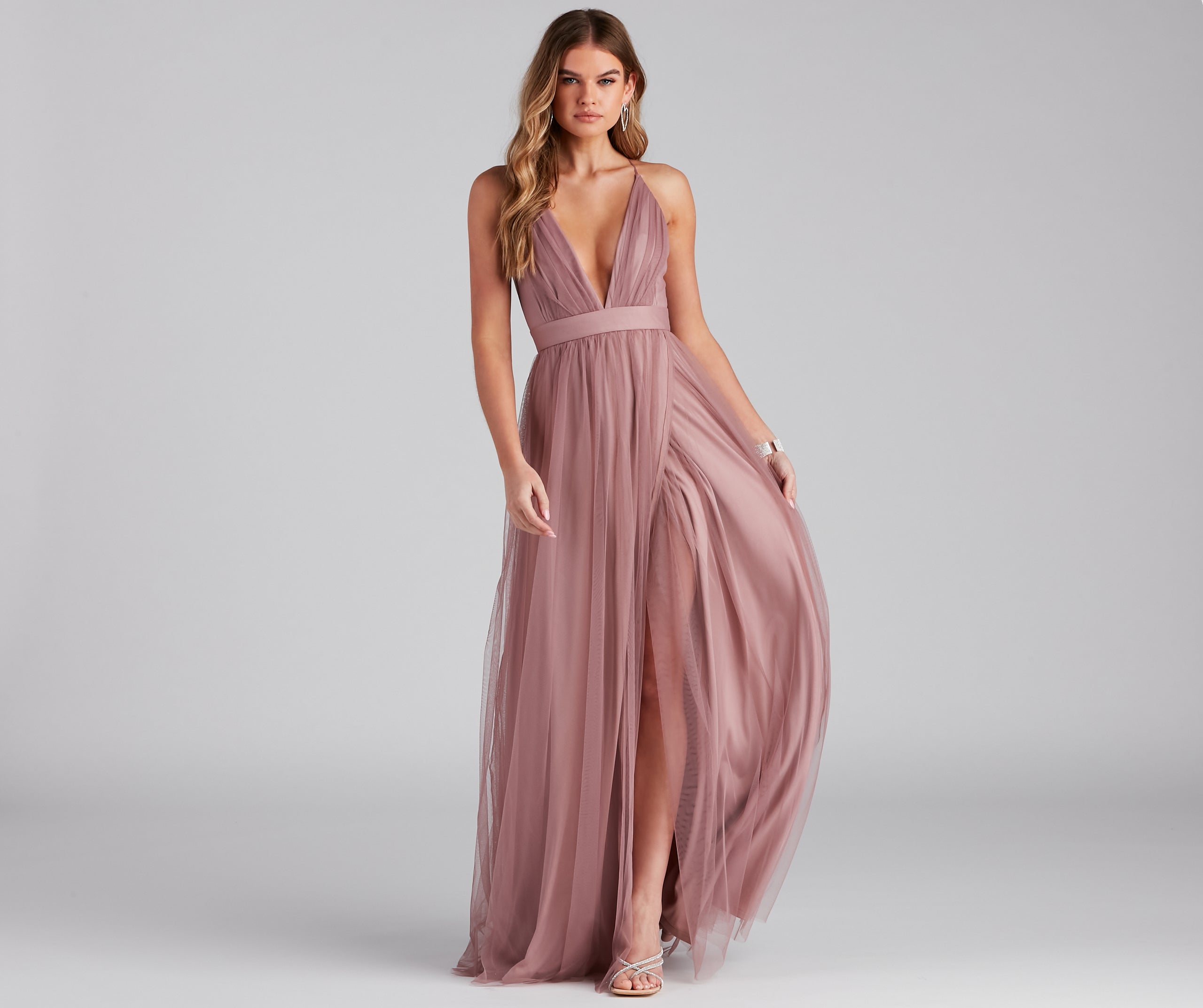 Shay A-Line Tulle Formal Dress