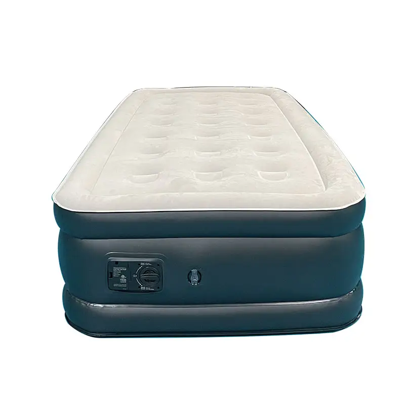 Custom Size Inflatable Mattress inflatable double mattress inflatable air bed mattress with built in pump for Outdoor camping